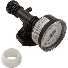Pressure Gauge Assy,Pentair,System 3,1/4"mpt,0-60psi,Back MT 17-102-1304